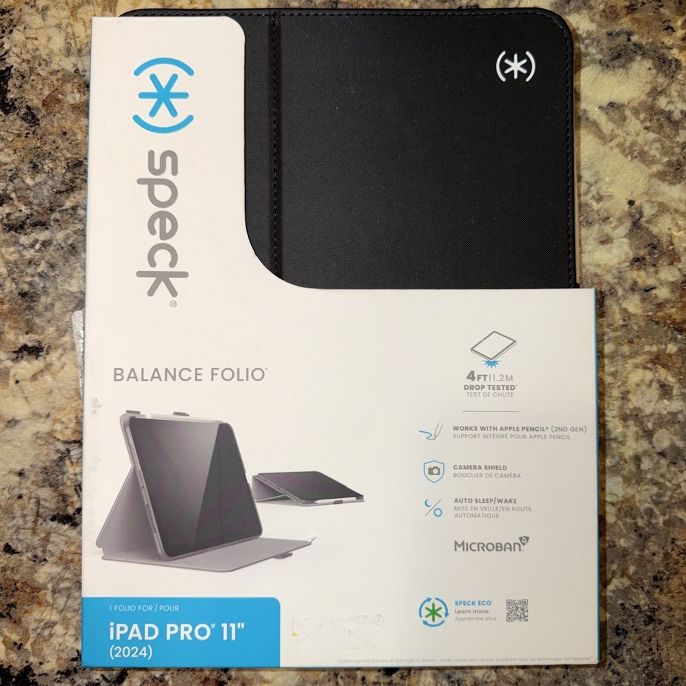 Speck iPad 11" Pro (2024)‎ Balance Folio - Black